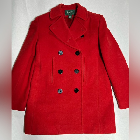 Lauren Ralph Lauren Jackets & Blazers - Ralph Lauren double breasted pea coat size 4